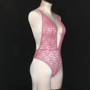 Victoria's Secret Very Sexy Pink Lace Teddy